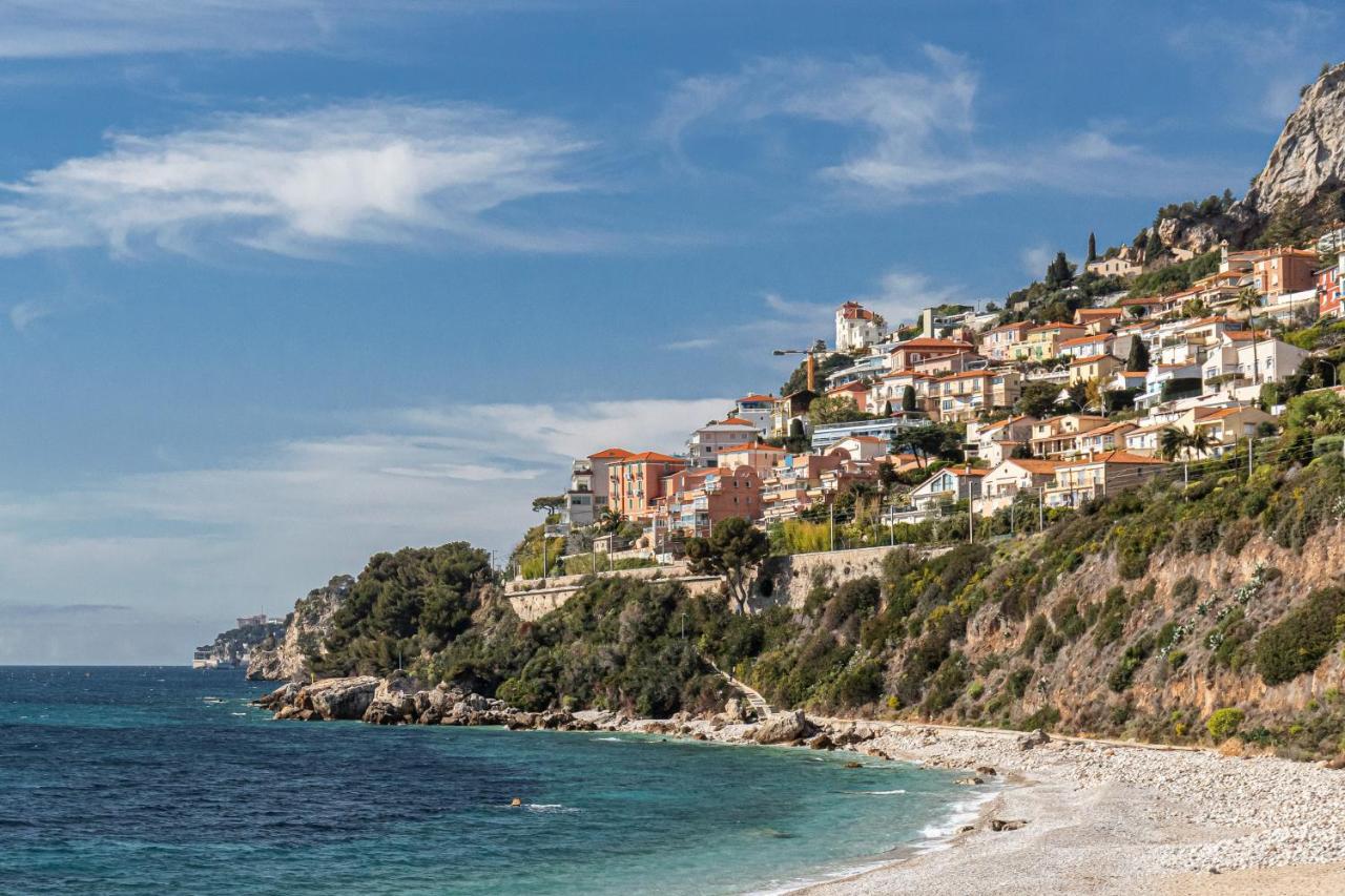 Le Golfe Bleu - Havre De Paix En Bord De Plage Roquebrune-Cap-Martin Luaran gambar