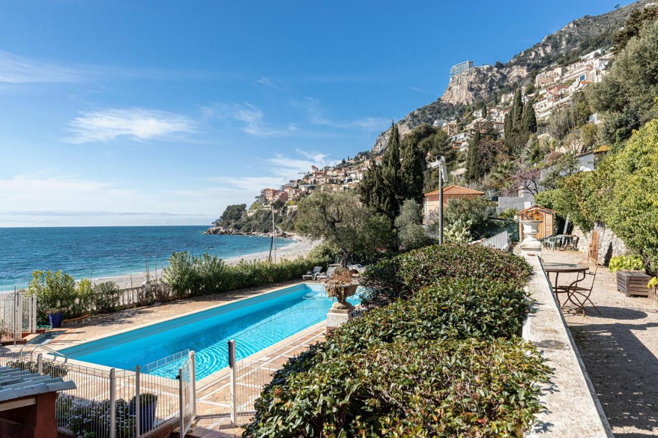 Golfe Bleu - Havre De Paix En Bord De Plage Roquebrune-Cap-Martin Luaran gambar